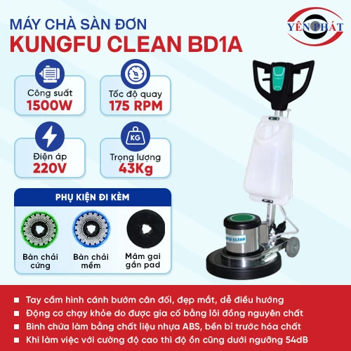 Máy chà sàn Kungfu Clean BD1A 2