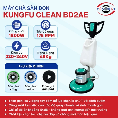 Máy chà sàn Kungfu Clean BD2AE 2