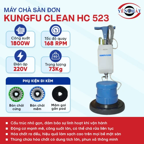 Máy chà sàn công nghiệp Kungfu Clean HC 523 2