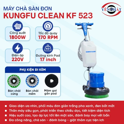 Máy chà sàn công nghiệp Kungfu Clean KF 523 2