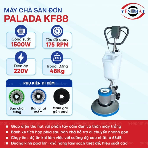 Máy chà sàn đơn Palada KF88 2