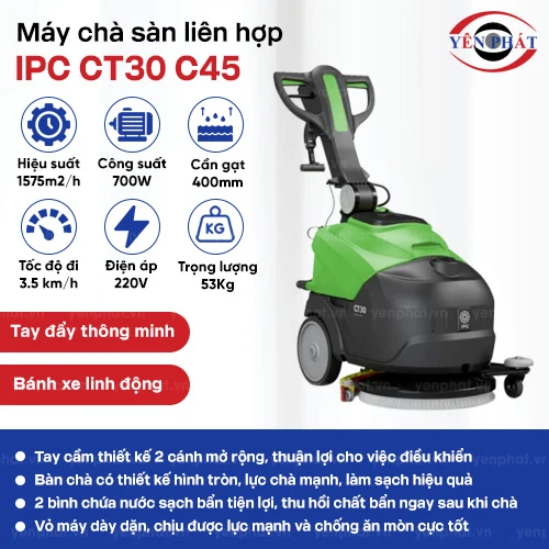 Máy chà sàn liên hợp IPC CT30 C45 2