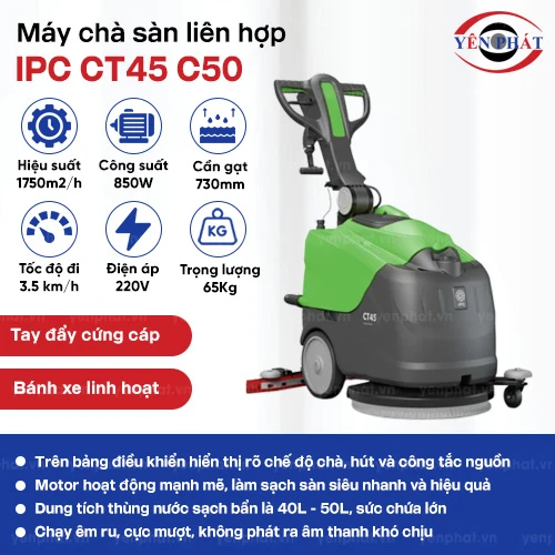 Máy chà sàn liên hợp IPC CT45 C50 2