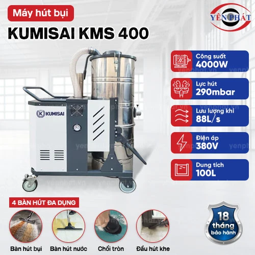 Máy hút bụi chuyên dụng Kumisai KMS 400 2