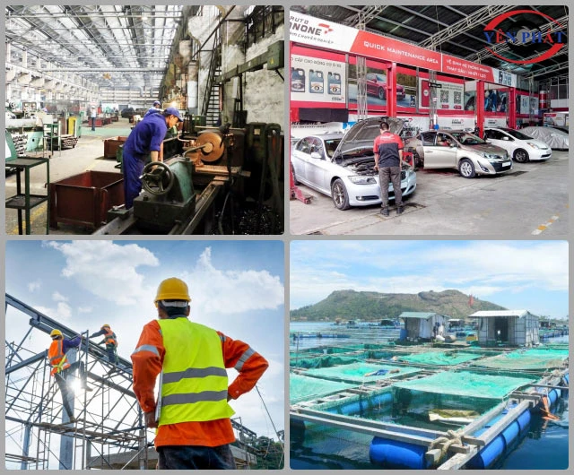 Ứng dụng đa ngành nghề của máy nén khí Tmax