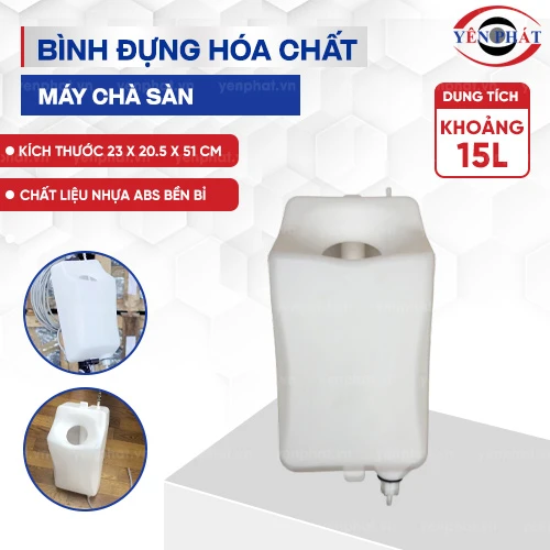 Bình đựng hóa chất máy chà sàn 2