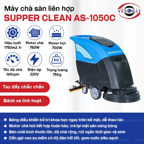 Máy chà sàn liên hợp Supper Clean AS-1050C 2