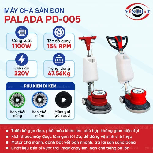 Máy chà sàn công nghiệp Palada PD-005 2