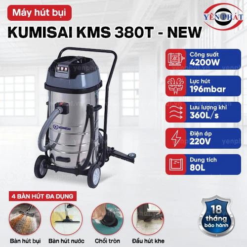 Máy hút bụi Kumisai KMS 380T - New 2