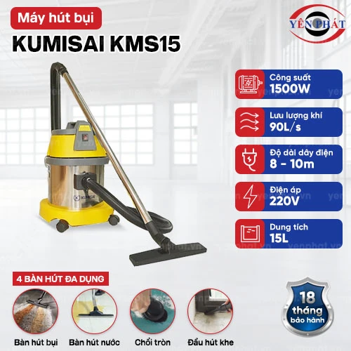 Máy hút bụi Kumisai KMS15 2