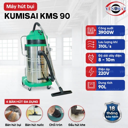 Máy hút bụi Kumisai KMS 90 2