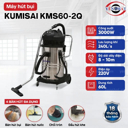 Máy hút bụi Kumisai KMS60-2Q 2