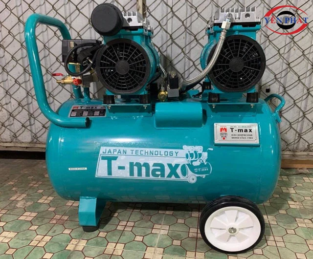 Máy nén khí T-Max không dầu 12L TM-750x2