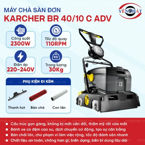 Máy chà sàn Karcher BR 40/10 C Adv 2