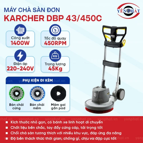 Máy chà sàn Karcher DBP 43/450C 2