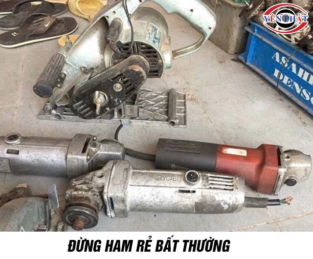 Cân nhắc giá máy mài cầm tay cũ