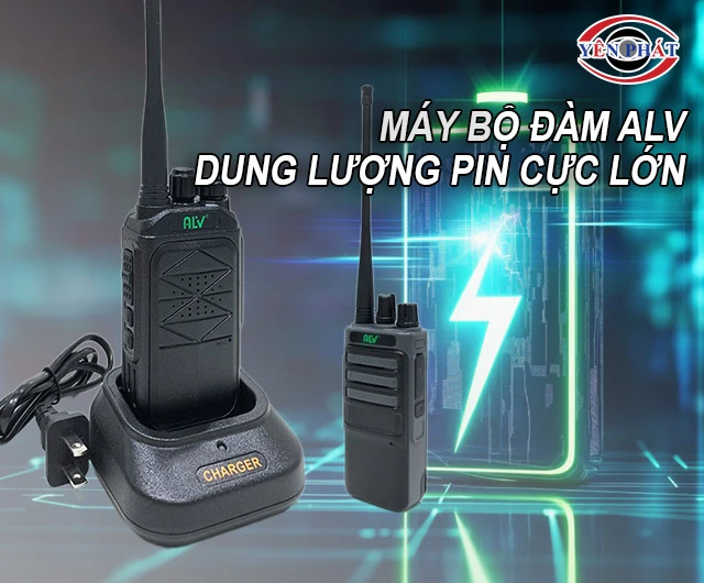 Bộ điện đàm ALV dung lượng pin lớn