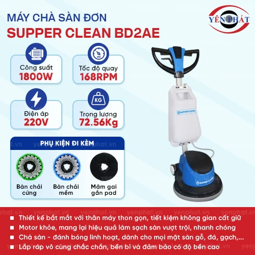 Máy chà sàn Supper Clean BD2AE 2