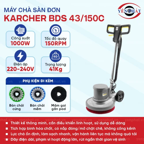 Máy đánh sàn Karcher BDS 43/150C 2