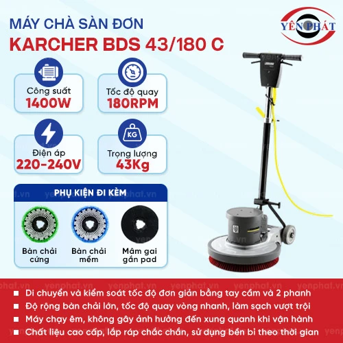 Máy chà sàn Karcher BDS 43/180 C 2