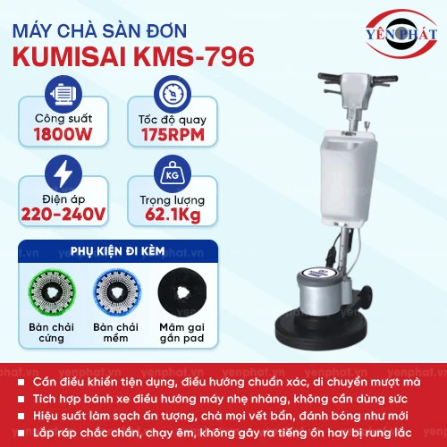 Máy chà sàn Kumisai KMS-796 2