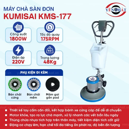 Máy chà sàn Kumisai KMS-177 2