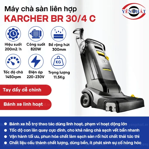 Máy chà sàn Karcher BR 30/4 C 2