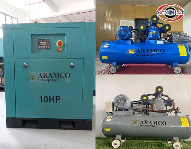 Bảng giá 15+ máy nén khí Aramco tốt nhất thị trường