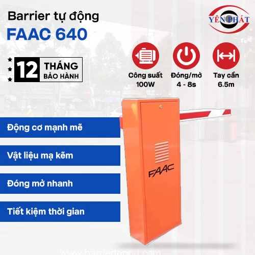 Barrier tự động FAAC 640 2