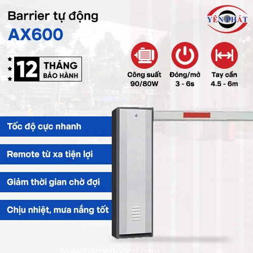 Barrier tự động AX600 2