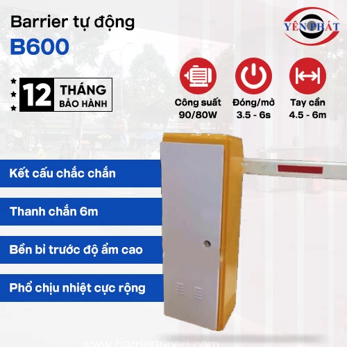 Barrier tự động B600 2