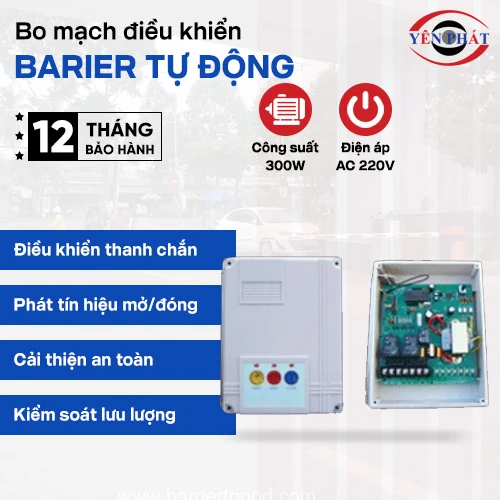 Bo mạch điều khiển thanh chắn Barrier tự động 2