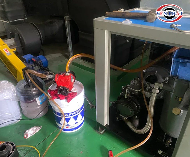 cấn bảo dưỡng máy nén khí Mitsui Seiki định kỳ