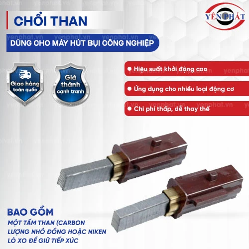 Chổi than máy hút bụi công nghiệp 2