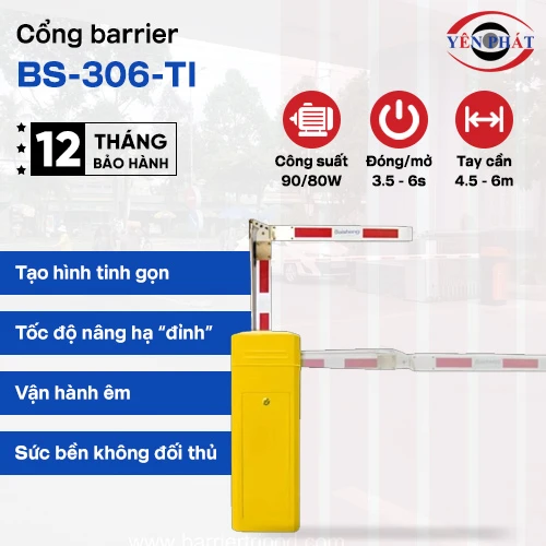Cổng Barrier BS-306-TI 2