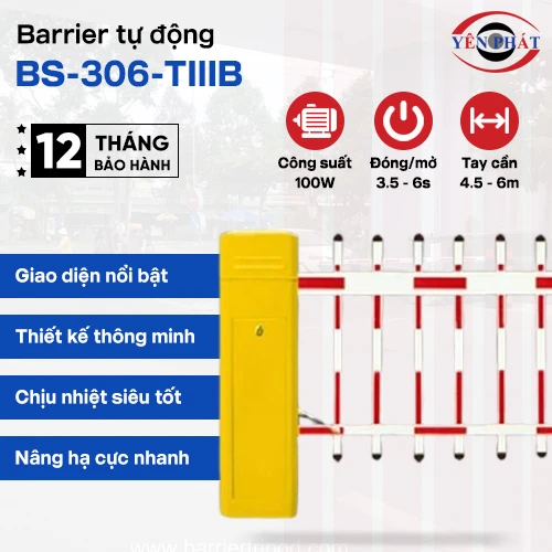 Cổng Barrier BS-306-TIIIB 2