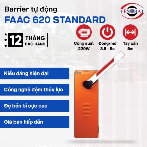 Barrier tự động FAAC 620 Standard 2