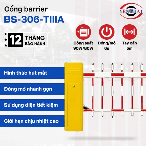 Cổng Barrier BS-306-TIIIA 2