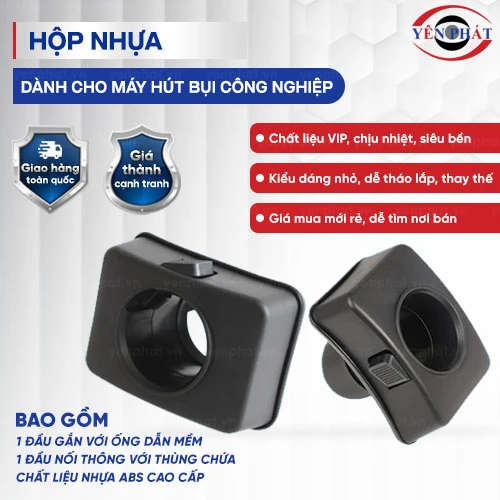 Hộp nhựa máy hút bụi công nghiệp 2
