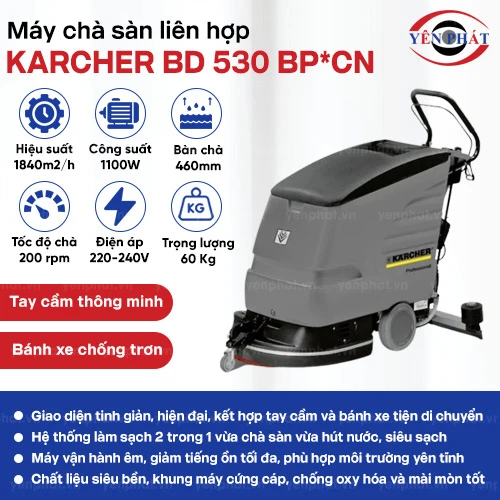 Máy chà sàn liên hợp Karcher BD 530 Bp*CN 2