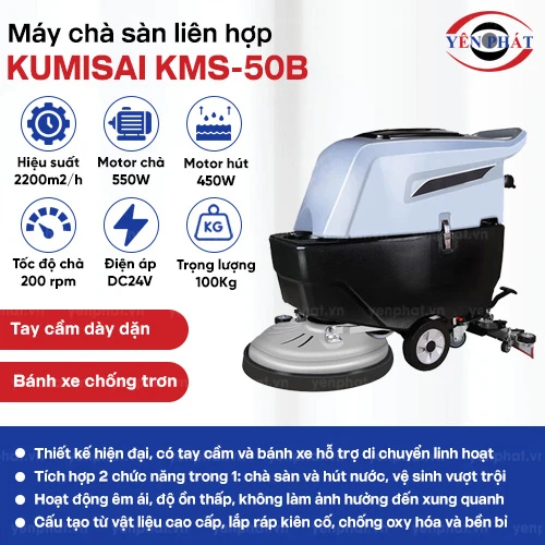 Máy chà sàn liên hợp Kumisai KMS-50B 2