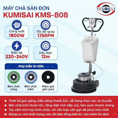 Máy chà sàn Kumisai KMS-808 2