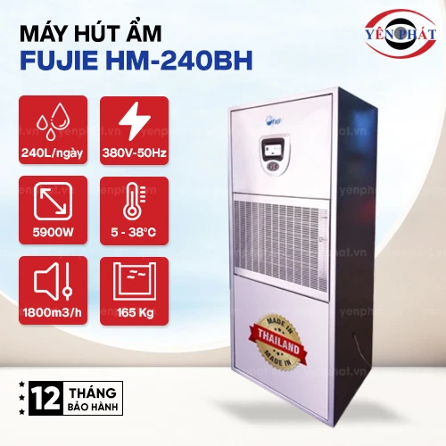 Máy Hút Ẩm Công Nghiệp FujiE HM-240BH 2