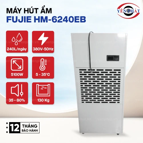 Máy Hút Ẩm Công Nghiệp FujiE HM-6240EB 2
