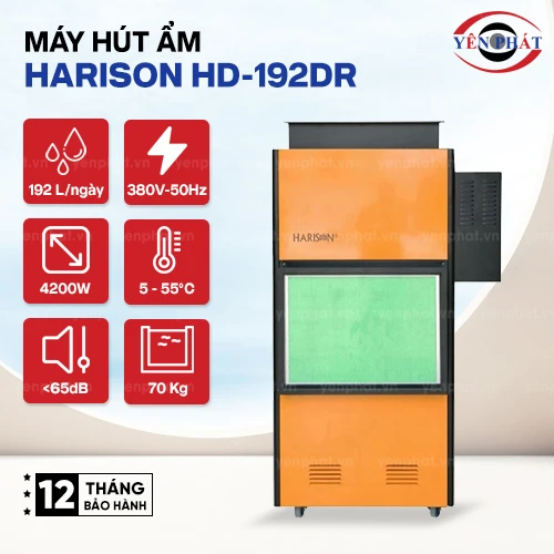Máy hút ẩm Harison HD-192DR 2