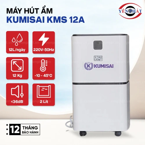 Máy hút ẩm Kumisai KMS 12A 2