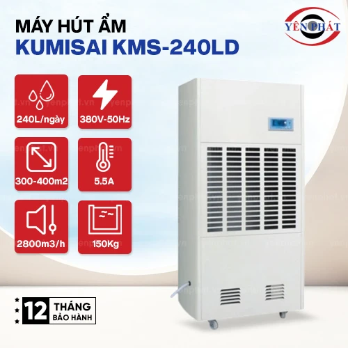Máy hút ẩm Kumisai KMS-240LD 2