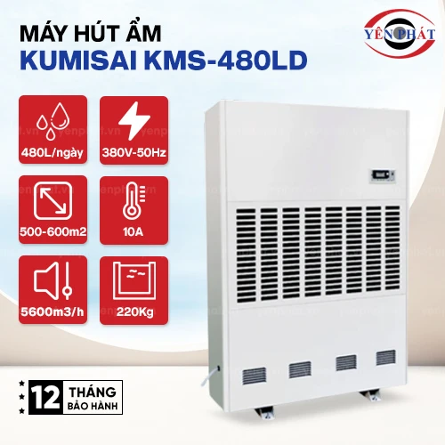 Máy hút ẩm Kumisai KMS-480LD 2