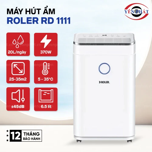Máy hút ẩm Roler RD 1111 2