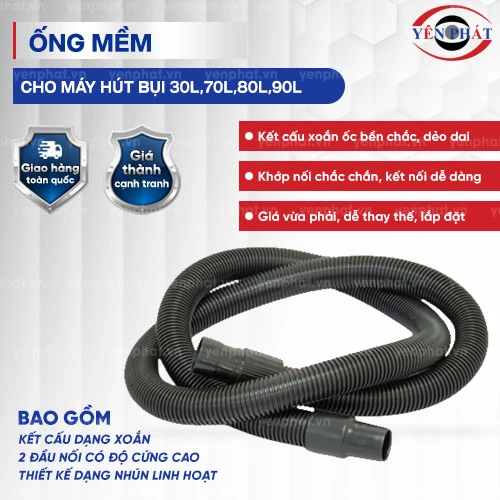 Ống mềm máy hút bụi 30L,70L,80L,90L 2